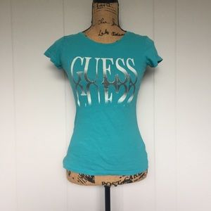 Guess Teal Shirt